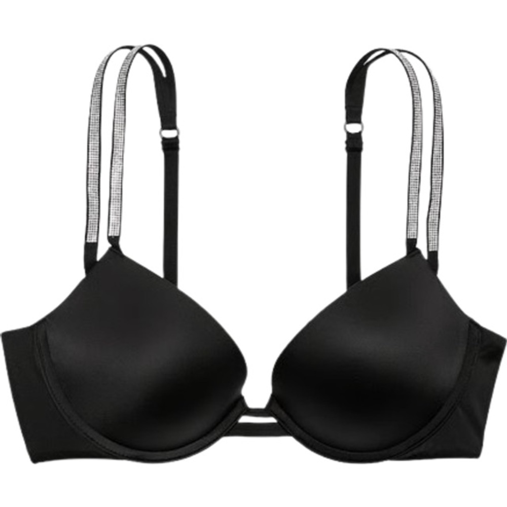 Very Sexy Push Up with Rhinestone Straps